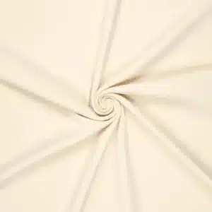 Van schie raamdecoratie & stoffen 3 Scuba katoen creme