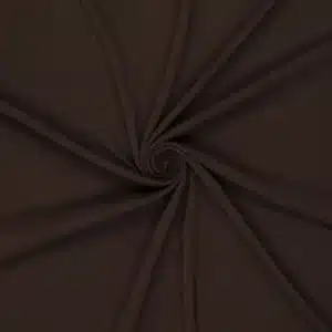 Van schie raamdecoratie & stoffen 3 Geweven bamboo | gerecycled polyester donkerbruin