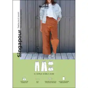 Ikatee - singapour broek & short dames (papieren patroon)