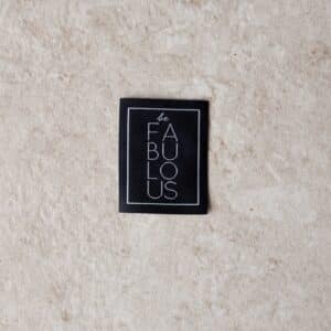 Loop&Label - Be fabulous - XXL label