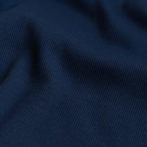 Van schie raamdecoratie & stoffen 11 Rib boordstof marineblauw