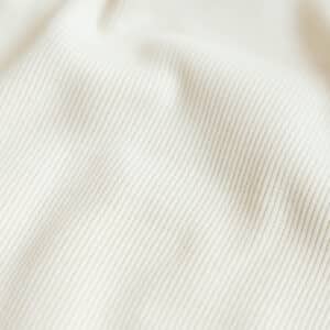 Van schie raamdecoratie & stoffen 10 Rib boordstof ecru