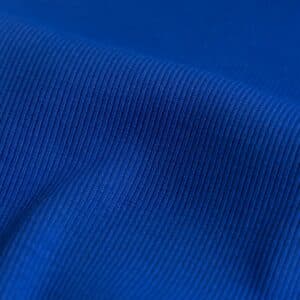Van schie raamdecoratie & stoffen 1 Rib boordstof kobaltblauw