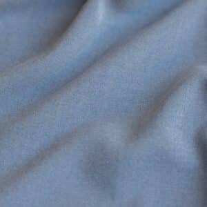 Geweven bamboo | gerecycled polyester vergrijsd blauw