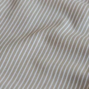 Van schie raamdecoratie & stoffen 1 Denim yarn dyed strepen beige