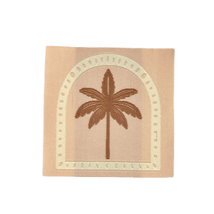 Loop&label - palmboom zalmroze - xxl label