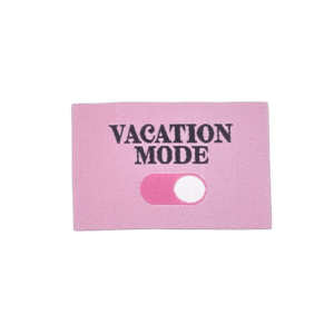 Loop&label - vacation mode on - xxl label