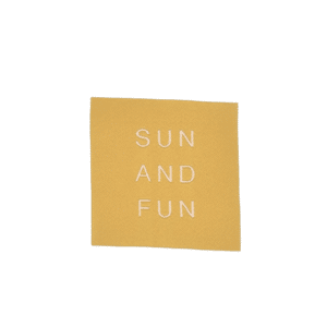 Loop&Label - Sun and fun - medium label