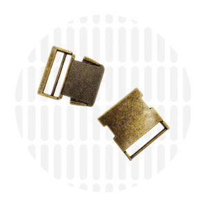 Van schie raamdecoratie & stoffen 1 Zipper zoo - klikgesp premium - 38mm