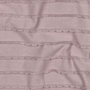 Jersey ruffles mauve