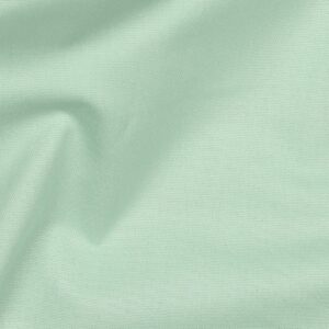 Katoenen canvas uni mintgroen