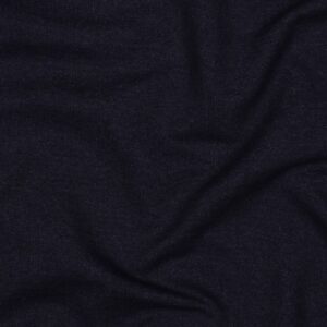 Denim french terry indigo blauw