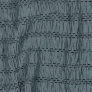 Chenille viscose jacquard misty blue