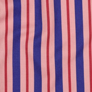 Van schie raamdecoratie & stoffen 11 Canvas strepen zalmroze