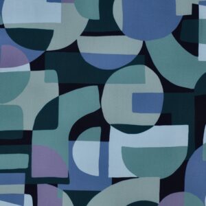 Lenzing ecovero viscose abstract groen