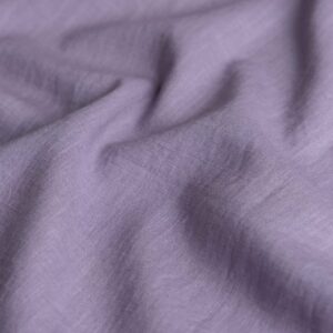 Van schie raamdecoratie & stoffen 1 Coupon 60cm linnen bellino lila