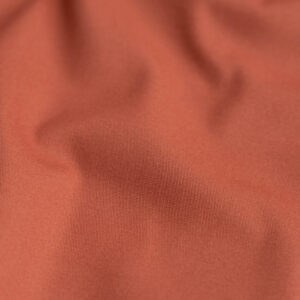 Stretch katoen peach finish mango