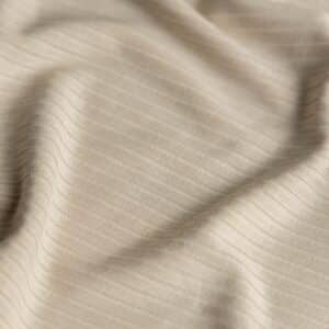 Bamboo rib jersey beige