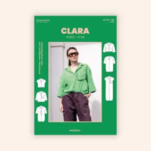 Pre-order notches - clara shirt/jurk dames (papieren patroon)