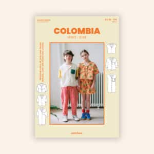 Pre-order notches - colombia shirt/jurk kids (papieren patroon)