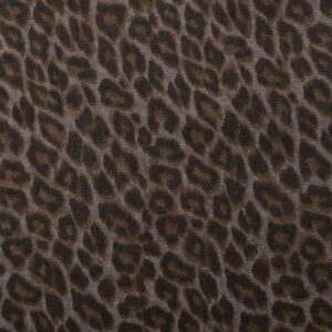 Coupon 35cm denim panterprint grijs