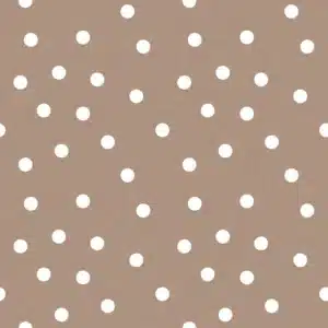 Jersey stippen taupe